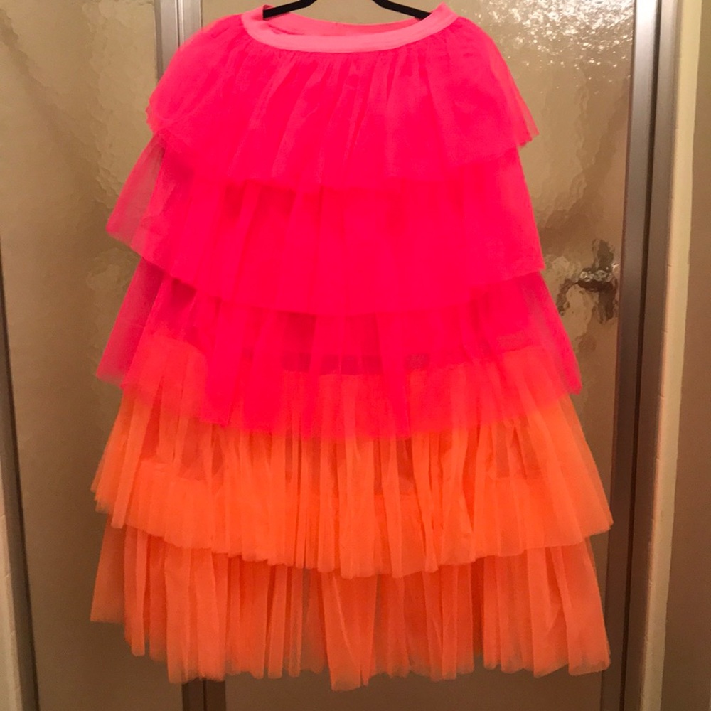Tulle Maxi Skirt